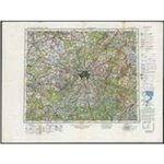 Übersichtskarte von Mitteleuropa 1:300.000 [N53] - Berlin (1945)