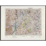 Übersichtskarte von Mitteleuropa 1:300.000 [Q47] - Szegedin (1944)