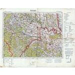 Übersichtskarte von Osteuropa 1:300.000 [T49] - Czernowitz (1939)