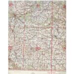 Übersichtskarte von Osteuropa 1:300.000 [V52/W52/V51/W51/V50/W50] - Dombrowica, Owruca, Ostrip, Tytomir, Proskurow, Berdyszew