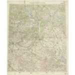 Übersichtskarte von Osteuropa 1:300.000 [V52/W52/V51/W51/V50/W50] - Dombrowica, Owruca, Ostrip, Tytomir, Proskurow, Berdyszew (1941)