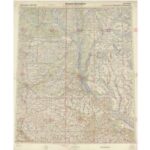 Übersichtskarte von Osteuropa 1:300.000 [V52/W52/V51/W51/V50/W50] - Dombrowica, Owruca, Ostrip, Tytomir, Proskurow, Berdyszew (1944)