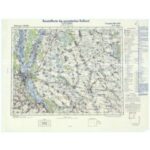 Übersichtskarte von Osteuropa 1:300.000 [W51] - Kijew (1943) Baustoffkarte