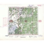 Übersichtskarte von Osteuropa 1:300.000 [W58] - Staraja (1940)