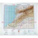 Internationale Weltkarte [H29] - Marrakesch (1943) 1:1.000.000 [Fliegerausgabe - Generalstab der Luftwaffe]