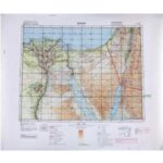 Internationale Weltkarte [H36] - Kairo (1941) 1:1.000.000 [Fliegerausgabe - Generalstab der Luftwaffe]