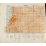 Internationale Weltkarte [I37] - Damaskus (1942) 1:1.000.000 [Fliegerausgabe - Generalstab der Luftwaffe]