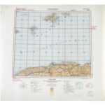 Internationale Weltkarte [J31] - Algier (1943) 1:1.000.000 [Fliegerausgabe - Generalstab der Luftwaffe]