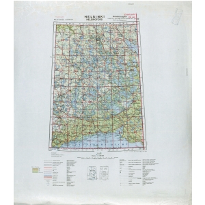 Internationale Weltkarte [P35] - Helsinki (1941) 1:1.000.000 [Fliegerausgabe - Generalstab der Luftwaffe]