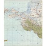 Übersichtskarte von Osteuropa 1:300.000 [Z46/Z45/A46/A45] - Kertsch, Krassnodar, Noworosiisk, Markop Unfertige Ausgabe