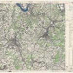 Meßtischblatt 4608 : Velbert [1951, 1:25.000, GSGS 4414 GERMANY / GSGS 4497 BAVARIA]