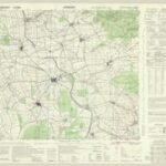 Meßtischblatt 6627 : Uffenheim [1945, 1:25.000, GSGS 4414 GERMANY / GSGS 4497 BAVARIA]