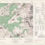 Meßtischblatt 4434 : Mansfeld [1950iger, 1:25.000, AMS M841]