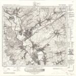 Meßtischblatt 6606 : Saarlouis [1950, 1:25.000]