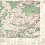 Meßtischblatt 7018 : Baufchlott [1945, 1:25.000, GSGS 4414 GERMANY / GSGS 4497 BAVARIA]