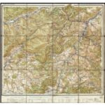 Carte des Vosges (11) Oberes Breuschtal 1:50.000 (September 1921)