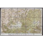 Carte des Vosges (2 & 3) Bitsch und Stuerzelbronn 1:50.000 (Juli 1922)