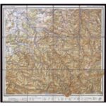 Carte des Vosges (9) Alberschweiler und Dagsburg 1:50.000 (Oktober 1922)