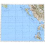 Mir 1:500.000 - J-34-1 (J-34-A) Korfu - Griechenland, Albanien [Nördliche Himmelsphere]