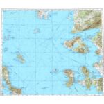 Mir 1:500.000 - J-35-1 (J-35-A) Mytilini (Lesbos) - Griechenland [Nördliche Himmelsphere]