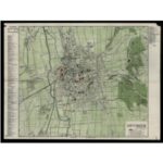 Stadtplan Göttingen (Januar 1920) - Hohe Qualität (Hochauflösender Druck auf dicken Papier)