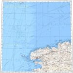 Mir 1:500.000 - M-30-3 (M-30-V) Brest - Frankreich [Nördliche Himmelsphere]