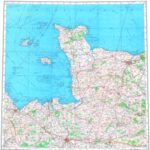 Mir 1:500.000 - M-30-4 (M-30-G) Saint Helier, Rennes - Frankreich, Kanalinseln [Nördliche Himmelsphere]