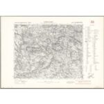 Karte des Sudetenlandes 1:75.000 (3854) - Jungbunzlau