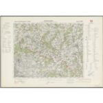 Karte des Sudetenlandes 1:75.000 (4250) - Furth (1938)