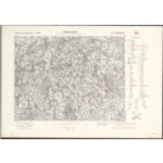 Karte des Sudetenlandes 1:75.000 (4453) - Budweis (1938)