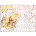 Mir 1:500.000 - G-34-3 (G-34-V) Keetmanshoop - Namibia, Südafrika (ju.p.) [Südliche Himmelsphere]