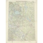 Übersichtskarte von Nordeuropa 1:300.000 [Z61/A61/A60/Z60/Z59/A59] - Belosersk, Könoscha, Tschereoowez, Wologda, Krassnyj Cholm, Rybinsk (1942)